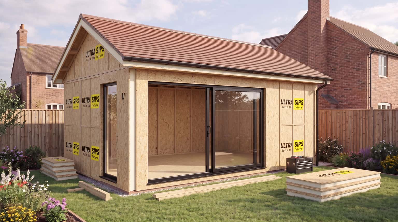Garden annexe SIP shell concept